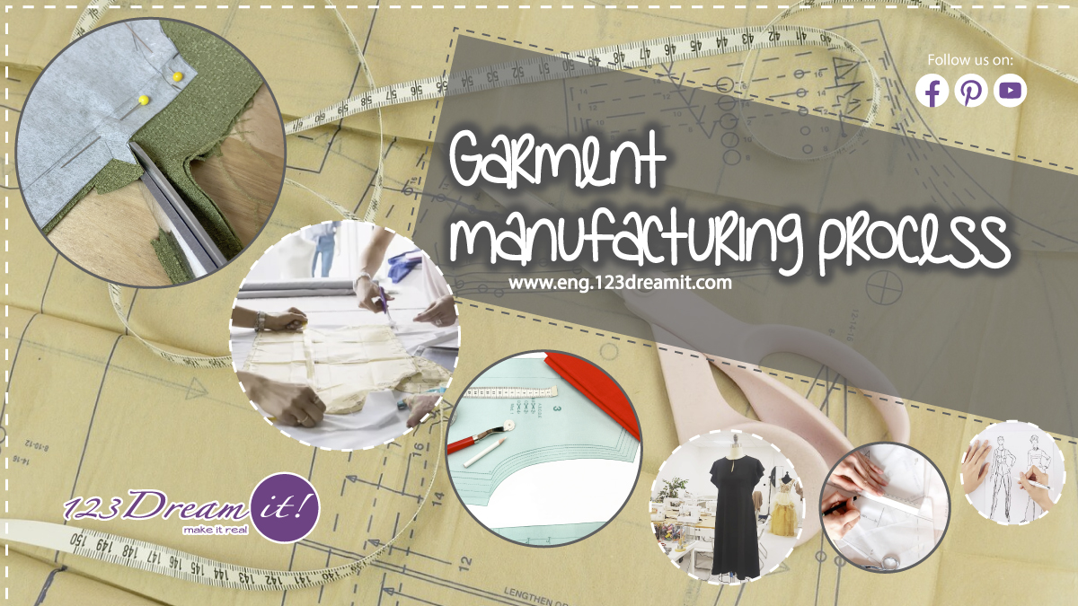 Manufacturing process of a garment